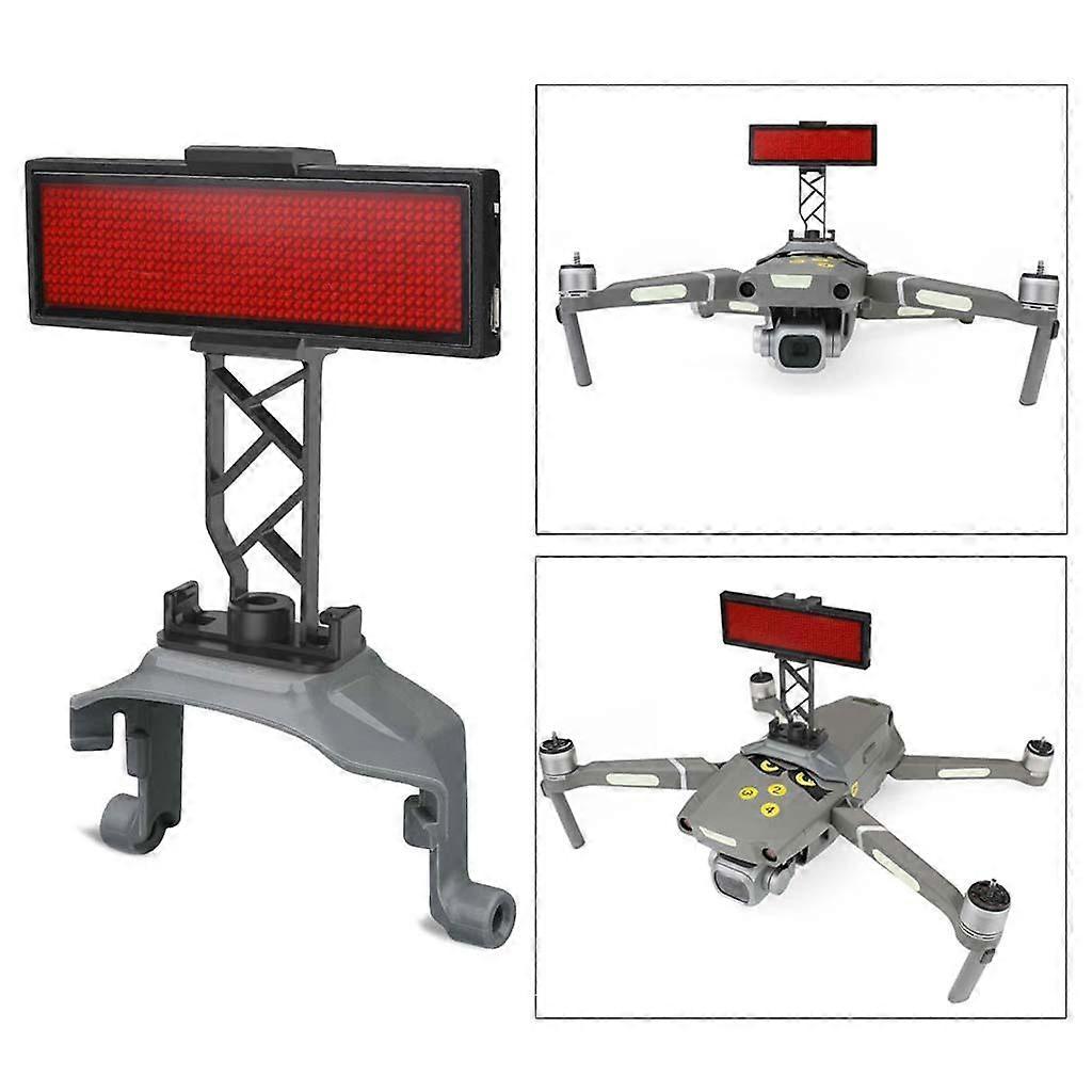 Lightweight Editable LED Display Screen Board For DJI Mavic 2 RC Drone