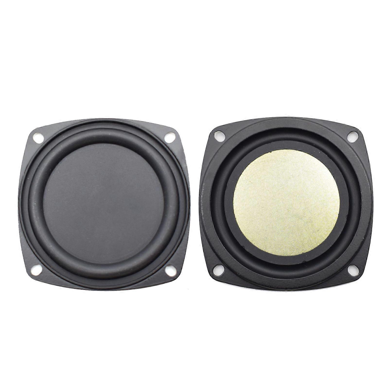 2PCS 78mm Audio Bass Diaphragm Vibration Membrane Passive Radiator Speaker