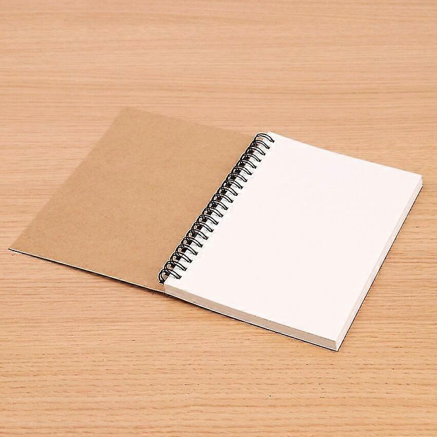 Sketchbook Diary For Drang Painting Graffiti Soft Cover Black Paper Sketchbook Notepad Notebook Office School Supplies 1pc