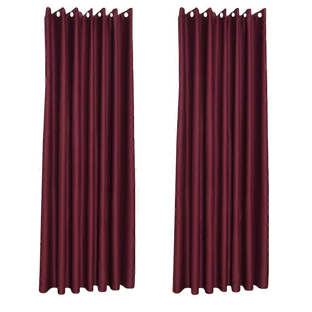 2 buc Draft Blocare Perdele Draperii Ferestre Blackout Perdea Draperii izolate termic Draperii living