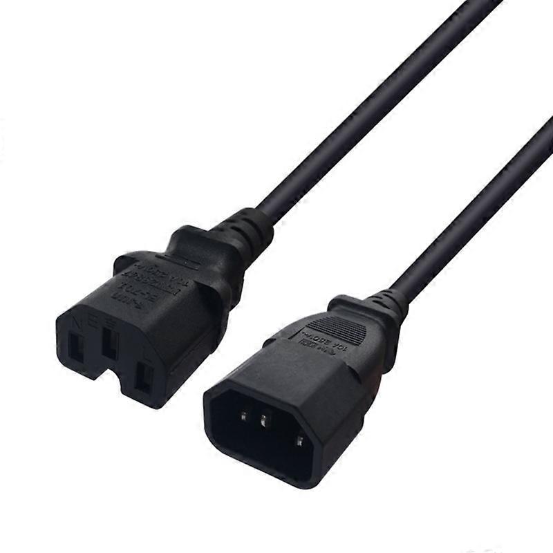 IEC 320 C15 to C14 Adapters Cable C14 to C15 Sockets Laptops Power Adapters