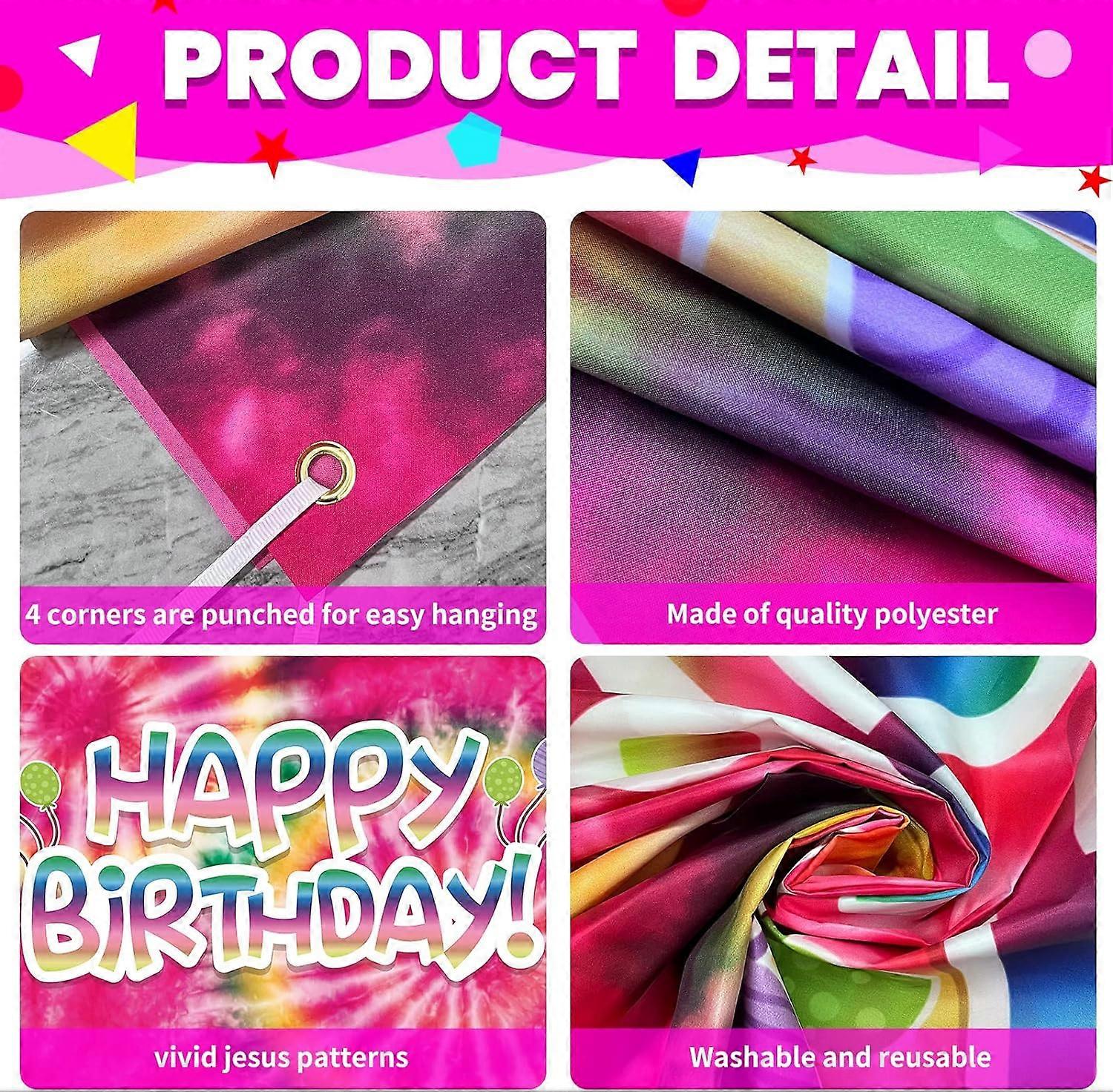 Geburtstagsbanner Zum 11. Geburtstag – 115x180 Cm, Schwarz-gold, Aus Polyester