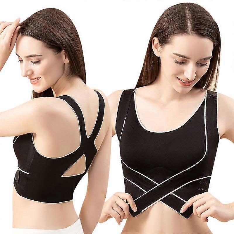 Women's Push Up Bra No Underwire Front Closure Lift Bra