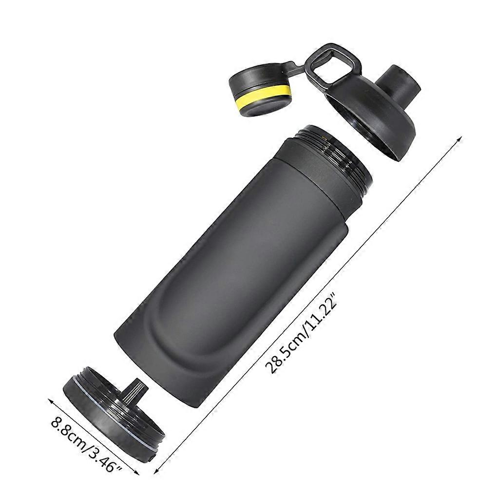 Diversion Water Bottle Hidden Bottom for Valuables Money Storage Compartment