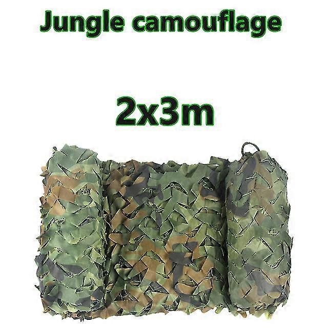 Mj Woodland ενισχυμένη καμουφλάζ καθαρή στρατιωτική ζούγκλα κυνηγιού για την πέργκολα Πλέγμα κιόσκι Απόκρυψη υπαίθριας τέντας σκιάς κήπων