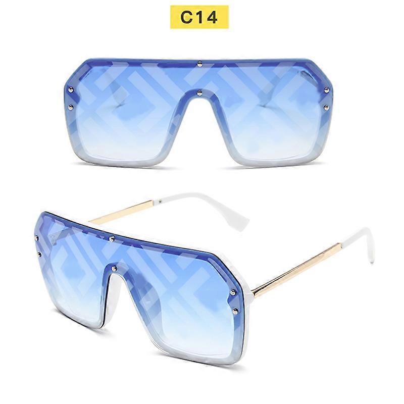 2021 רטרו קלאסי משקפי שמש גדולים גוונים מראה נשית משקפיים גברים/נשים עיצוב יוקרתי יוניסקס מסגרת גדולה ליידי משקפי שמש