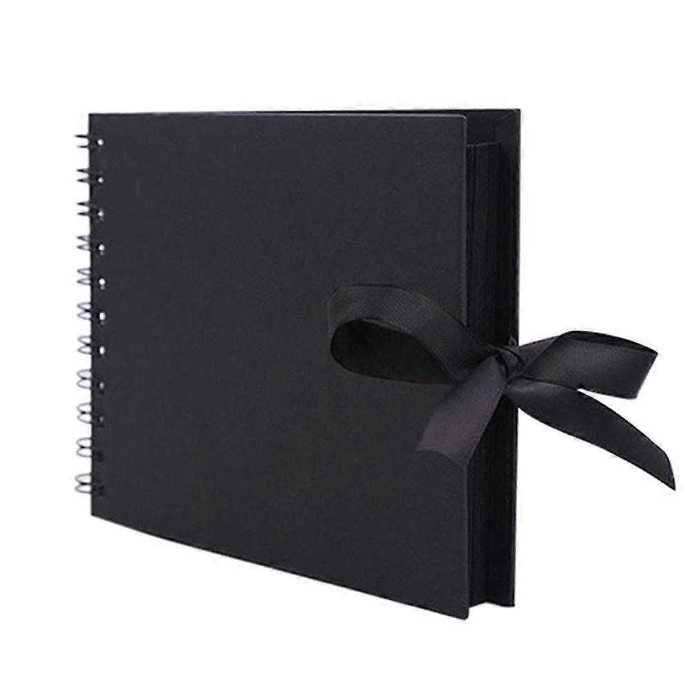 30 Pages Diy Bowtie Ribbon Scrapbook Craft Paper Photo Picture Album Memory Book