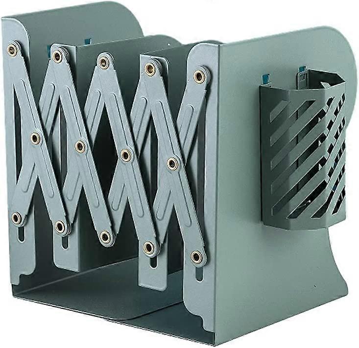 Adjustable Metal Telescopic Book Stand(Pink)