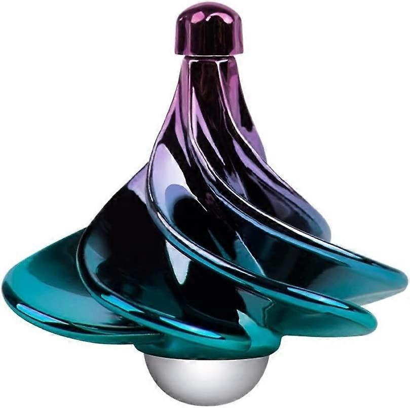 Wind Gyro Spinning Top,Portable Wind Blow Turn Gyro Desktop Decompression Toys,Stress Relief Toy (Multicolor)
