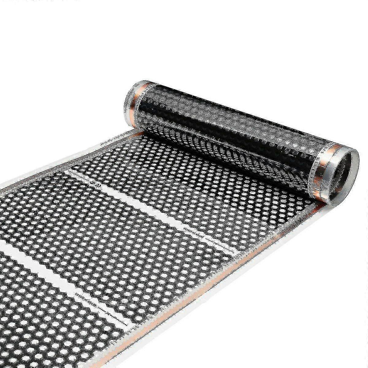 חימום תת רצפתי 50cmx2m מחמם חלת דבש סרט רצפה מחומם אינפרא אדום חשמלי 220v (hy)