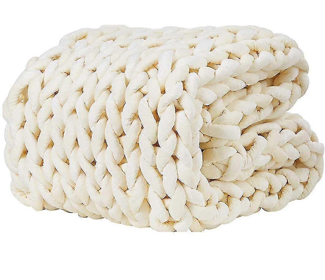 Ing gestrickte Wed Decke, Hand Chunky Strick Wed Throw Decke