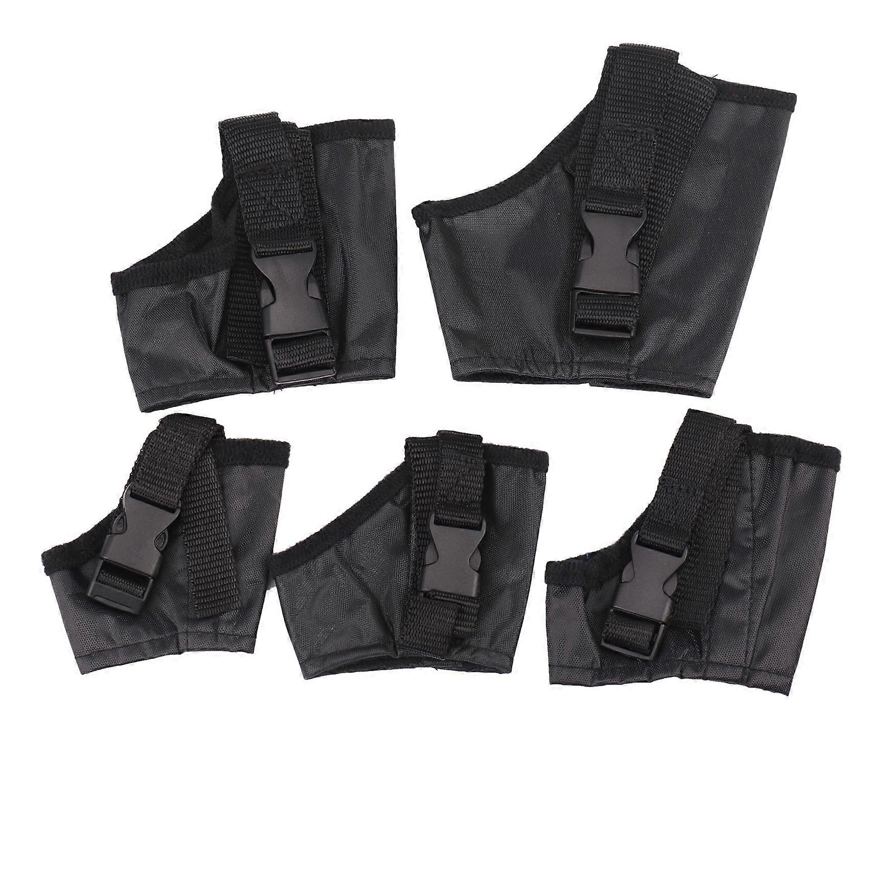 Dog Muzzles Suit,5PCS Adjustable Anti-biting Barking Muzzles for Small Medium Extra Dog