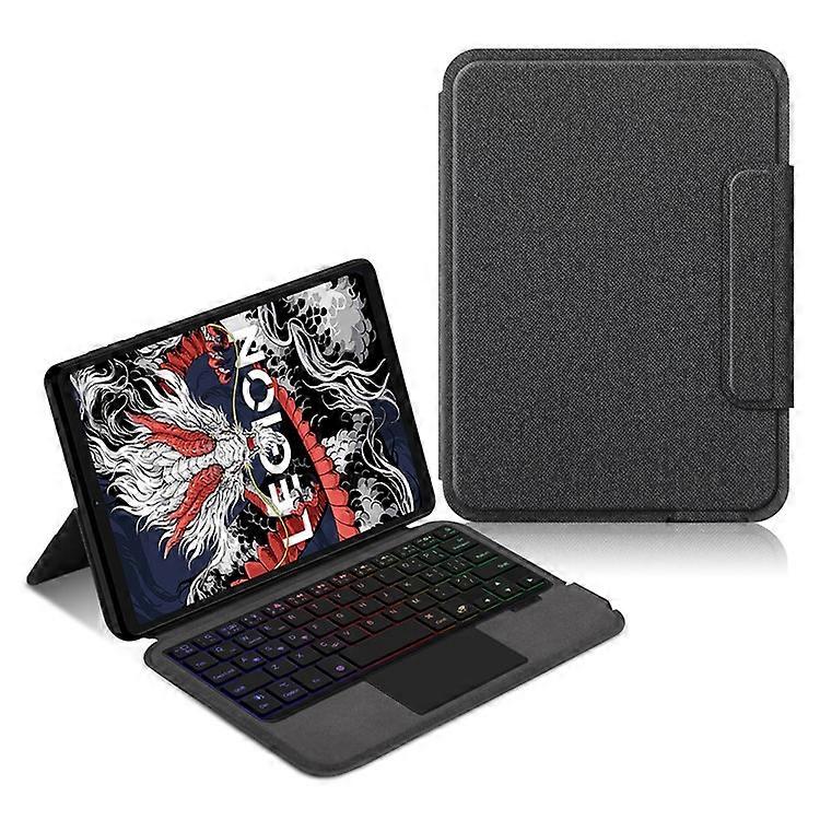 Compatible For Lenovo Legion Y700 (2024) Leather Case + Touchpad Bluetooth Keyboard with Backlit