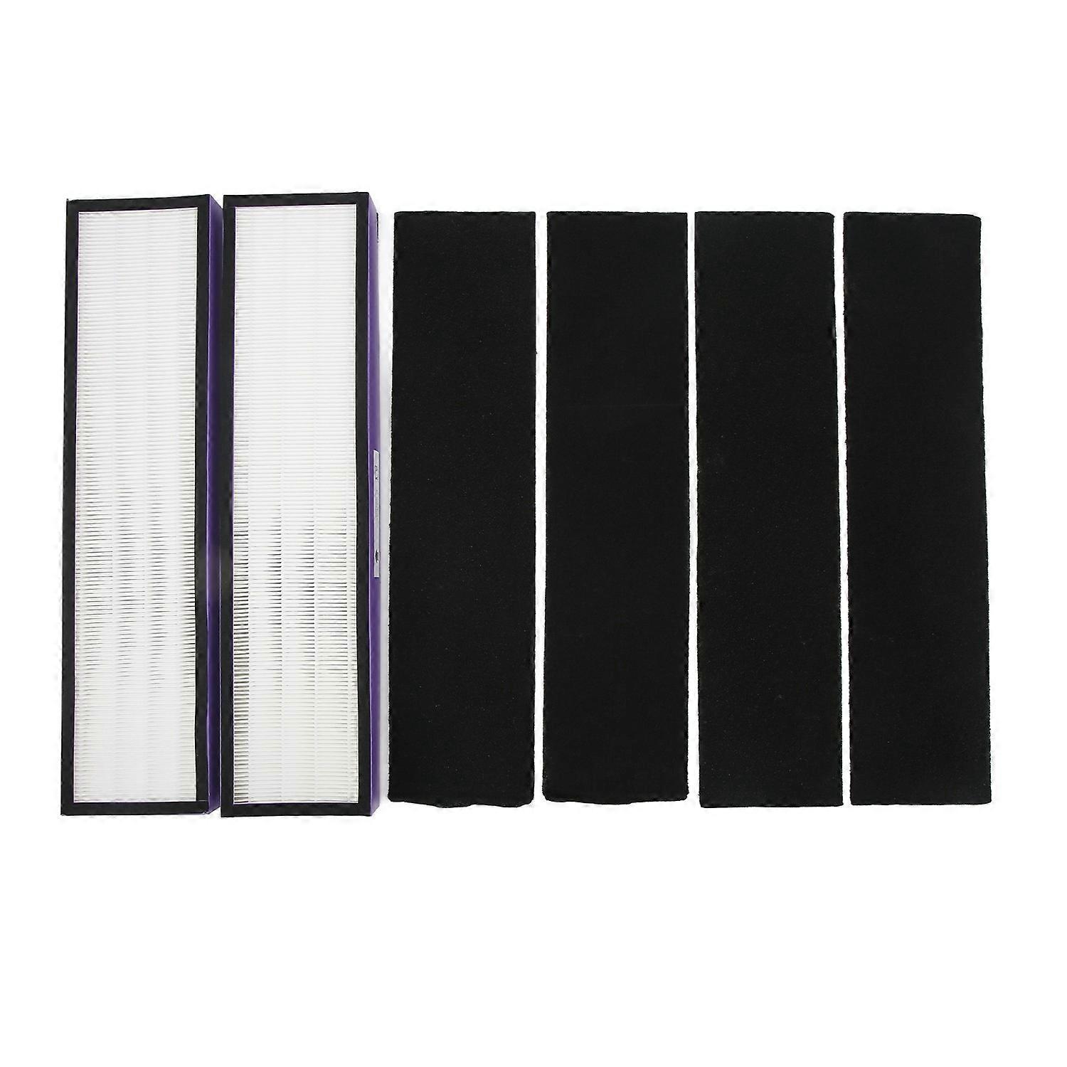 2 Pcs Air Purifier Filter Kit Wide Compatibility Effective Filtration Eco Friendly Air Purifier Filt