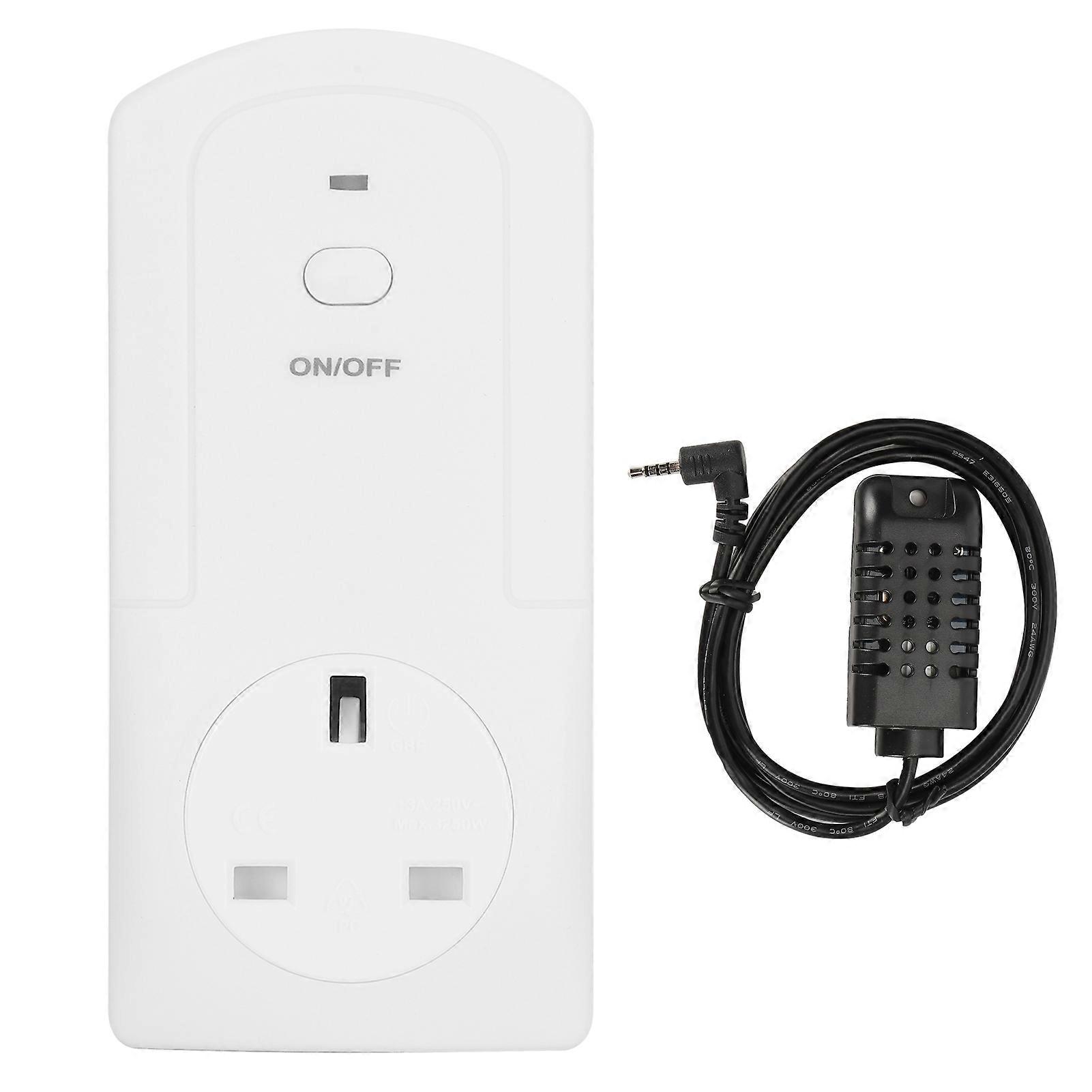 TS-5000 Smart Plug: Wireless Temperature & Humidity Control for Home Automation