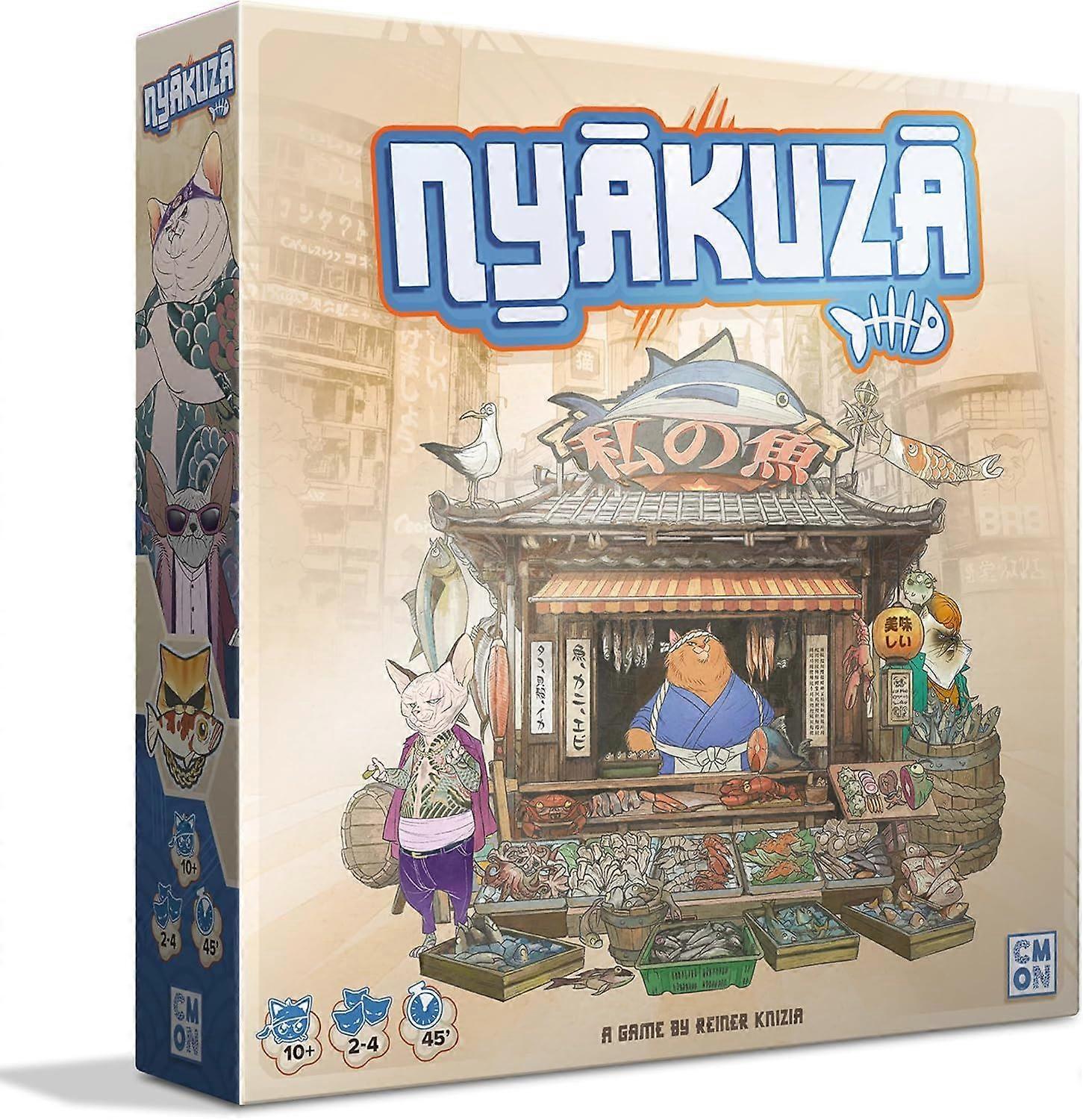 Nyakuza Strategy Board Game
