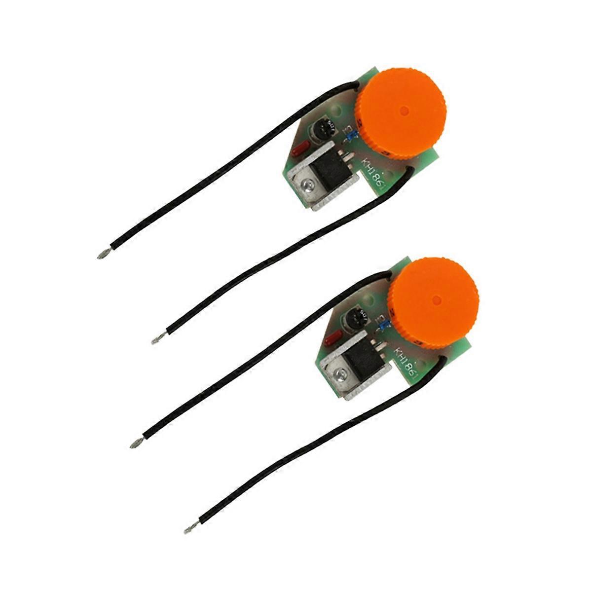 2PCS 250V 12A Angle Grinder Switch Speed Controller Knob Switches for Electric Hammer Impact Drill Polishing Machine