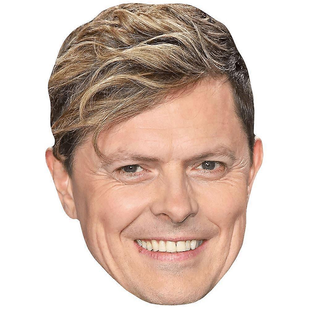 Michael Patrick Kelly (Grin) Celebrity Mask, Flat Card Face