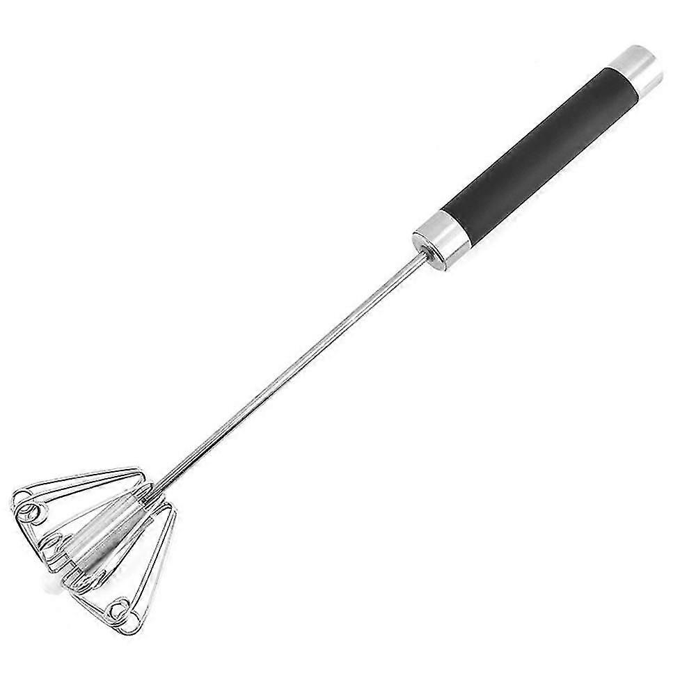 Egg Whisk,stainless Steel Hand Push Whisk Blender For e,milk Frother,kitchen Utensil For Blending,4709