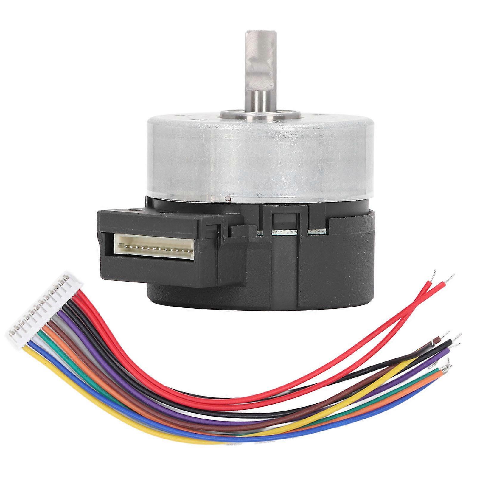 DC 12V Brushless Motor CW CCW PWM Stepless Speed Regulation Reversible Electric Gear Motor Built in Drive for DIY Generator