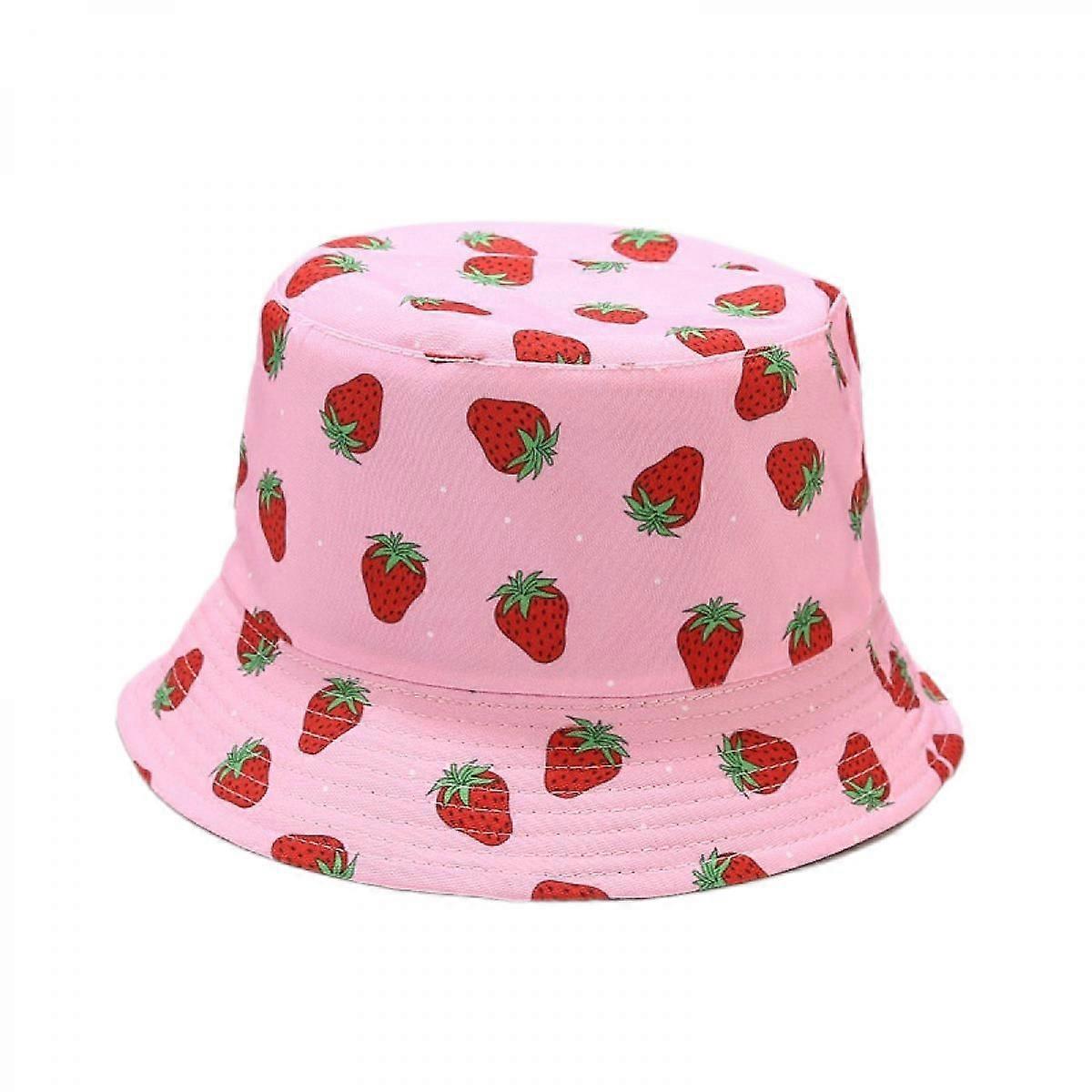 Wekity Unisex Print Double-Side-Wear Reversible Bucket Hat (HATM015)