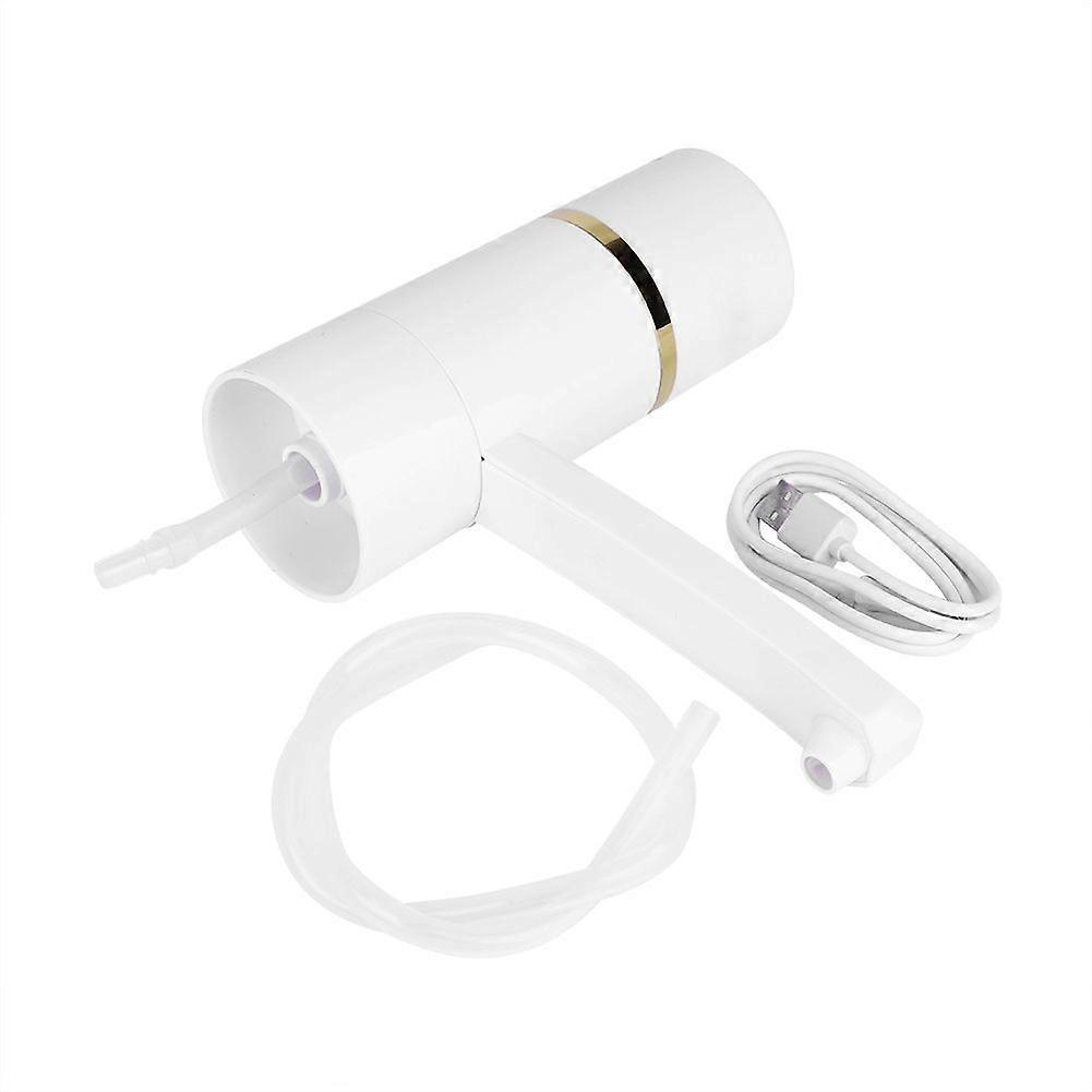 Portable Wireless Rechargeable Drinking Water Pump (White)