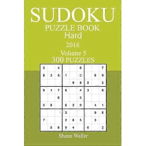 300 Hard Sudoku Puzzlebuch - 2018