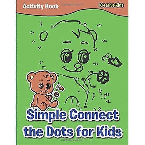 Libro de actividades simple Conecta los puntos para niños
