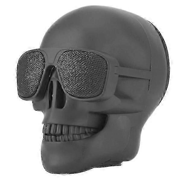 Skull Head Wireless Bluetooth Speaker, Card U Disk Hand Subwoofer Speaker