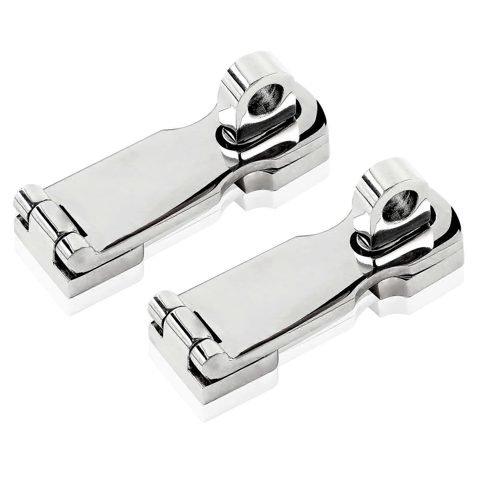 2 Pcs Marine Grade 3 - Inch Door Hasp