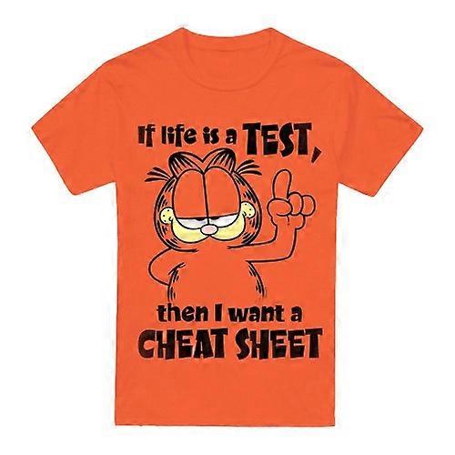 Garfield Mens Cheat Sheet T-Shirt
