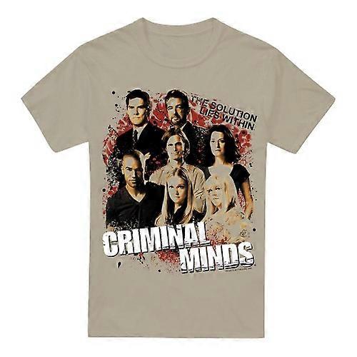 Criminal Minds Mens Solution Lies Within T-Shirt
