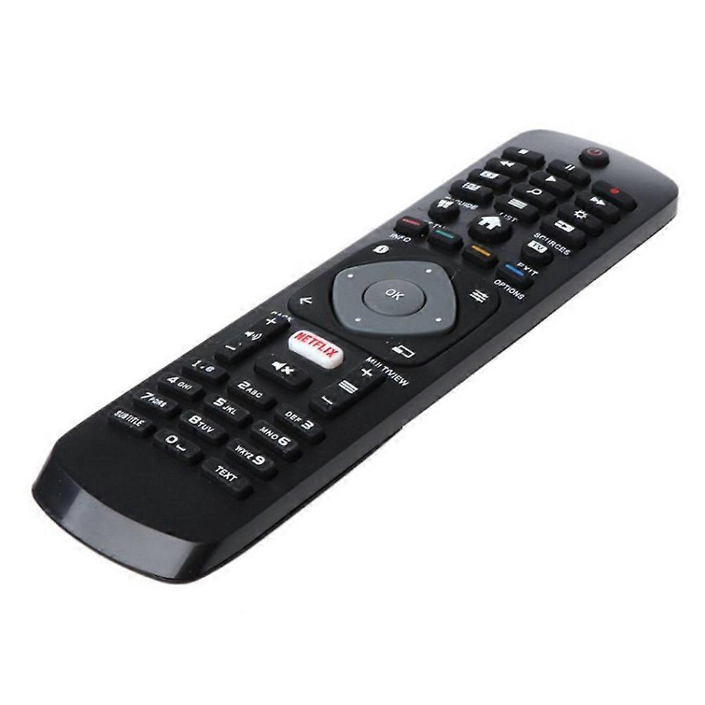 Telecomando Universale Per TV Sharp Hitachi Bush - Compatibile LCD LED 3D HD Smart, Con 2 Batterie AAA