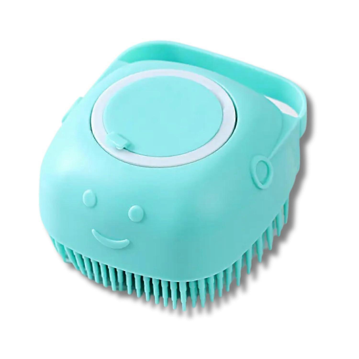 Multi-function pet bathing massage brush