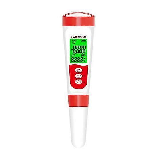 Hydrogen Water Test Meter High Accuracy Battery Powered Lightweight Portable Daily Drinking Hydrogen Water Digital Tester Pen