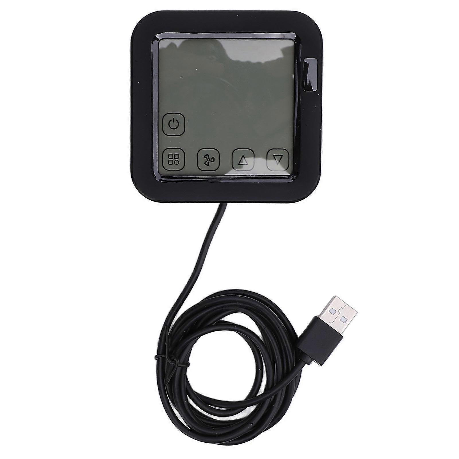 Smart WiFi Thermometer Hygrometer Electronic Ink Display USB Powered WiFi Temperature Humidity Meter