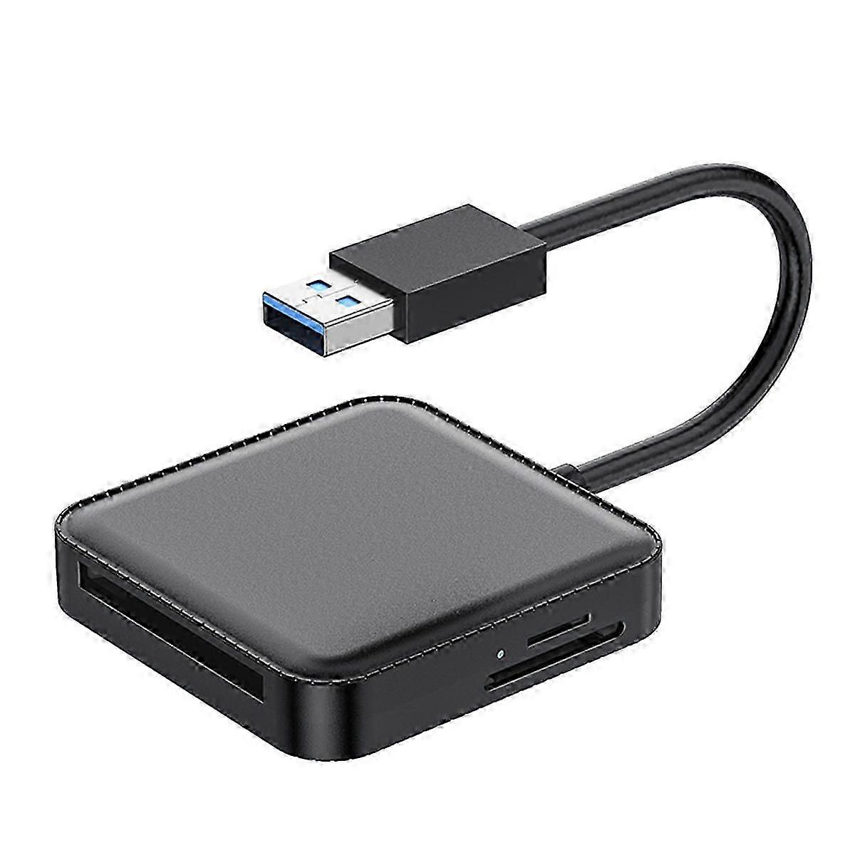 USB 3.0 SD Card Reader 4 in 1 Multiple MS..TF.SD Card Reader Adapter suitable for Computer Laptop PC suitable for And