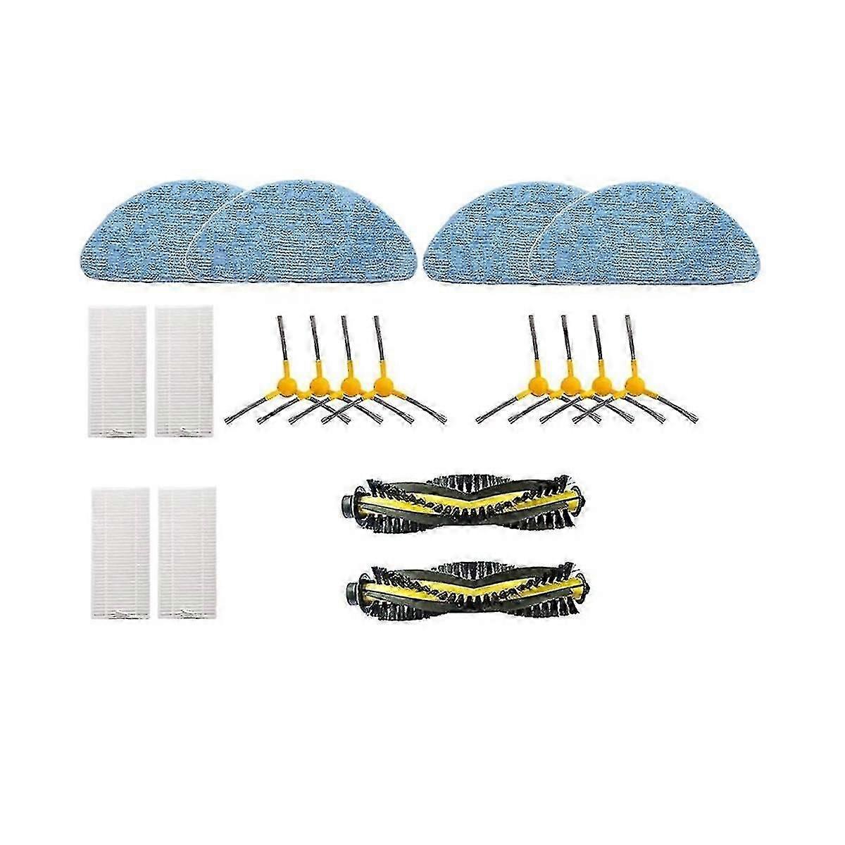 Roller Side Brush Filter For Exvac660 Vacuum Cleaner Accessories Cleaning Brushes Replacement