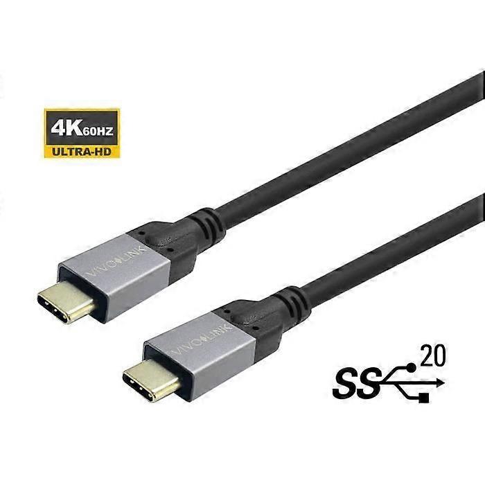 USB-C-AUF-USB-C-KABEL 3M UNTERSTÜTZT 20-GBIT/S-DATEN, ZERTIFIZIERT FÜR BUSINESS V