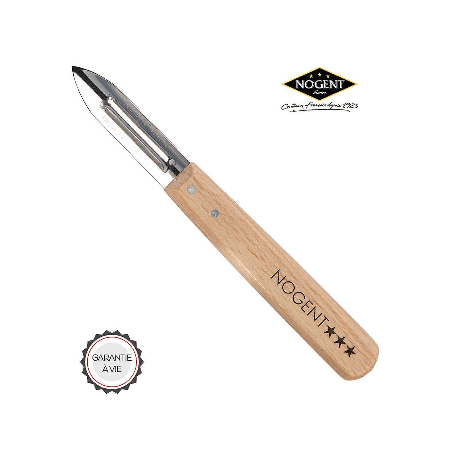 Nogent Peeler with beechwood handle