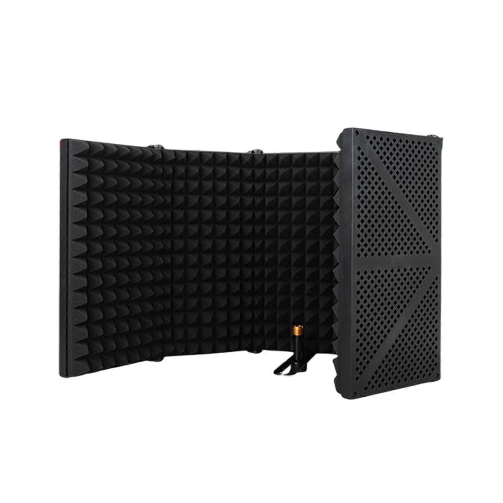 Foldable foam microphone isolation Pink
