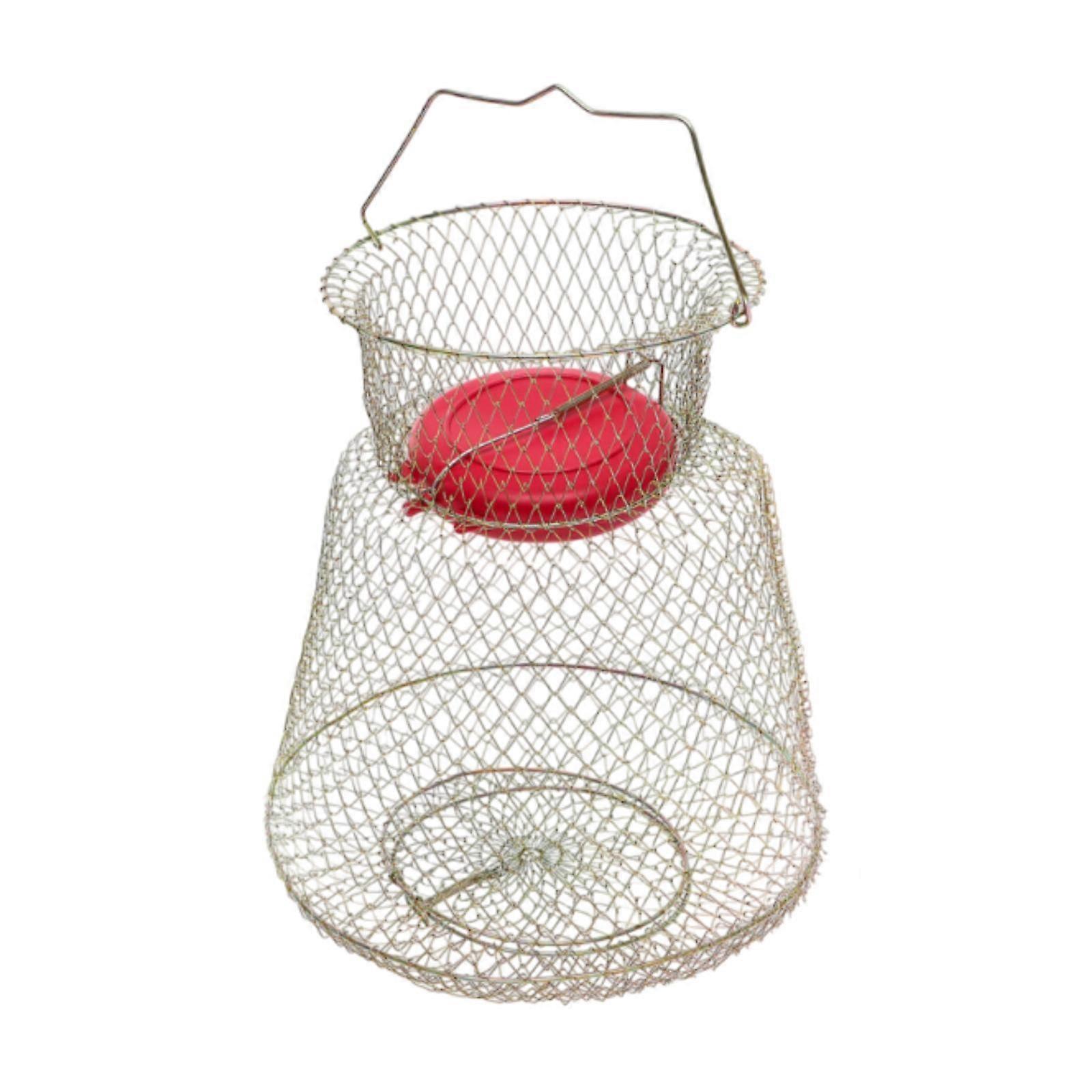 Floating Fishing Basket Practical with Float Professional Live Fish Keep Net for