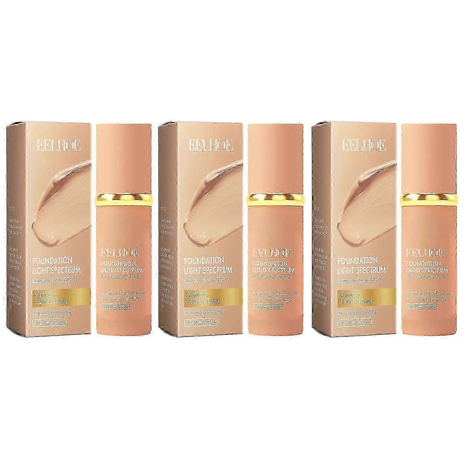 4 In 1 Spectrums Biomimic-foundation Flaw-less Coverage-foundation Hydrating Lasting Makeup