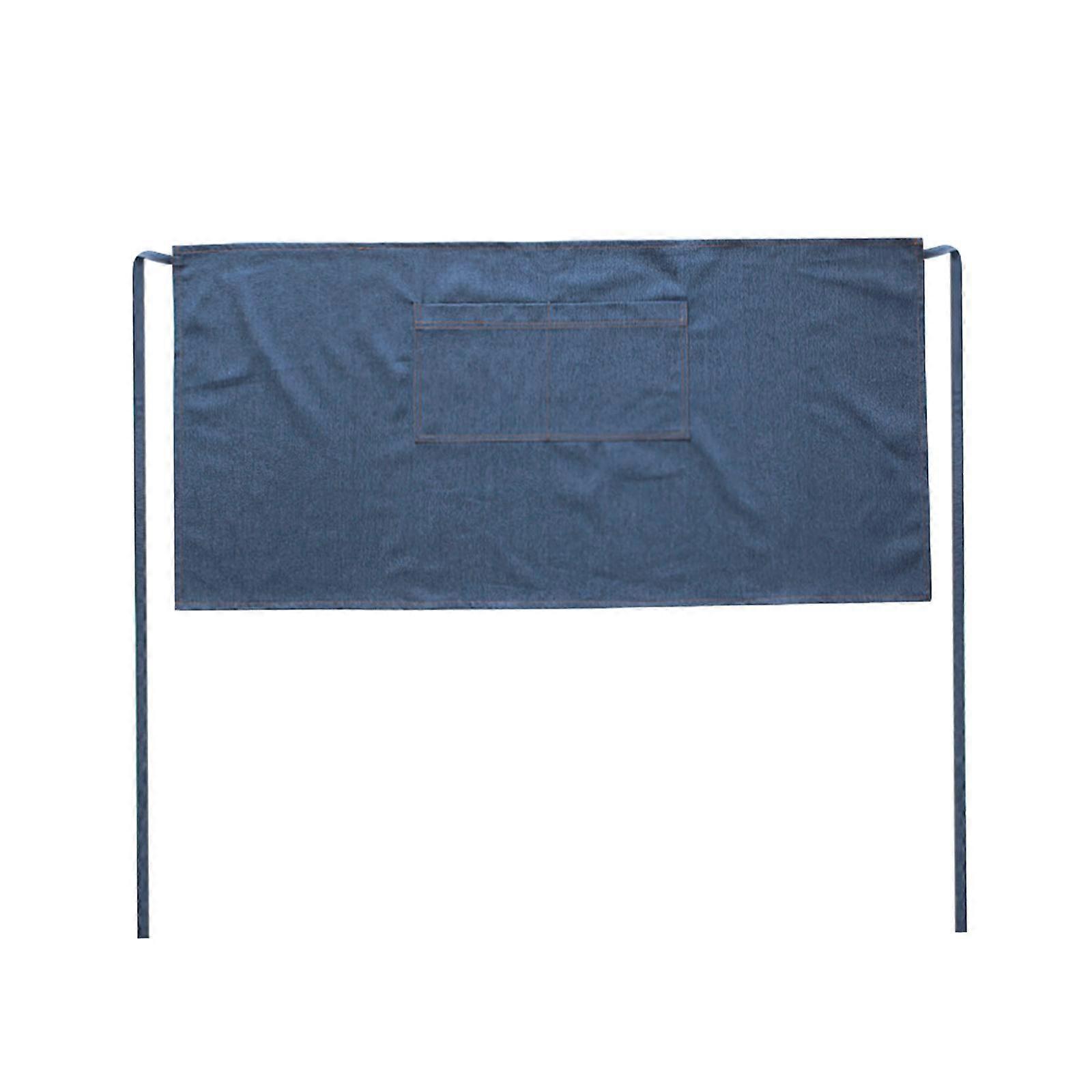 Denim Waist Apron Half Apron Server Apron with Pockets Short Chef Apron Waitress