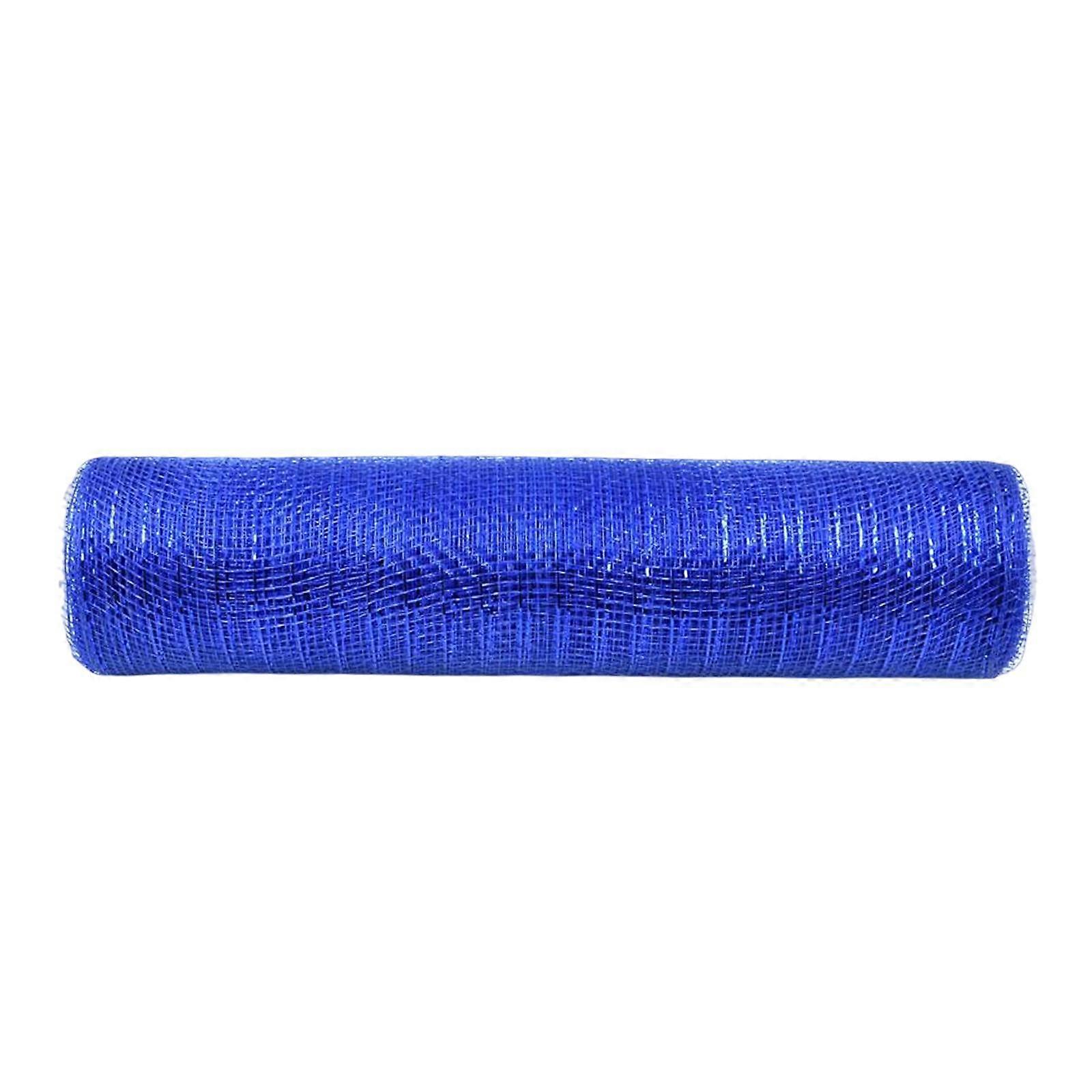 10"x10 yds Mesh Ribbon Metallic Rolls Trimming for Wreath Christmas