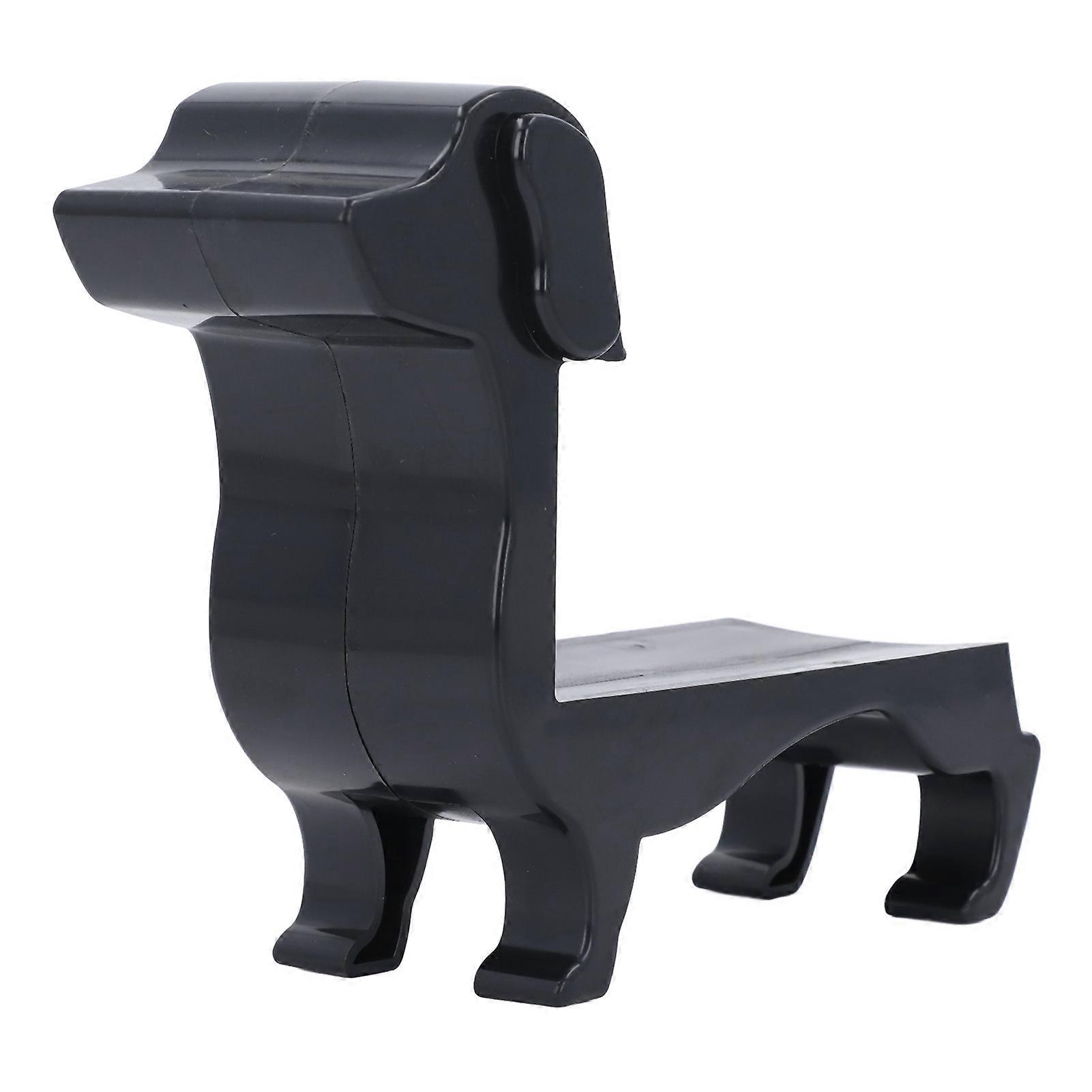 נקניק כלב מחזיק בקבוק יין רב תכליתי פלסטיק שולחן עליון מטבח מארגן יין שחור