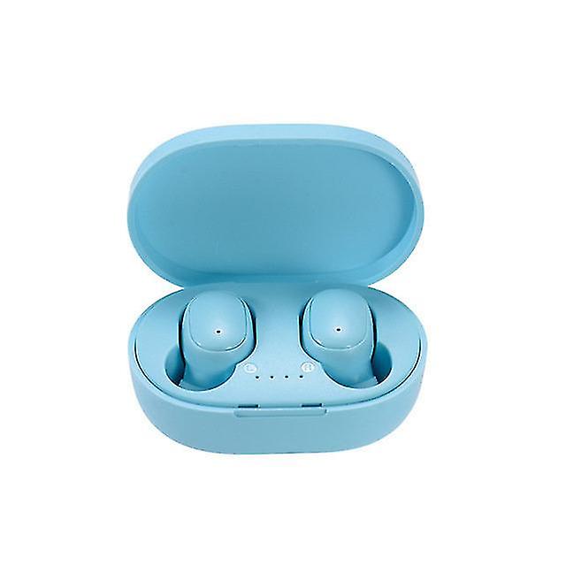 Wireless Bluetooth Earphone Earbuds Headset With Mic Smartphone(blue)