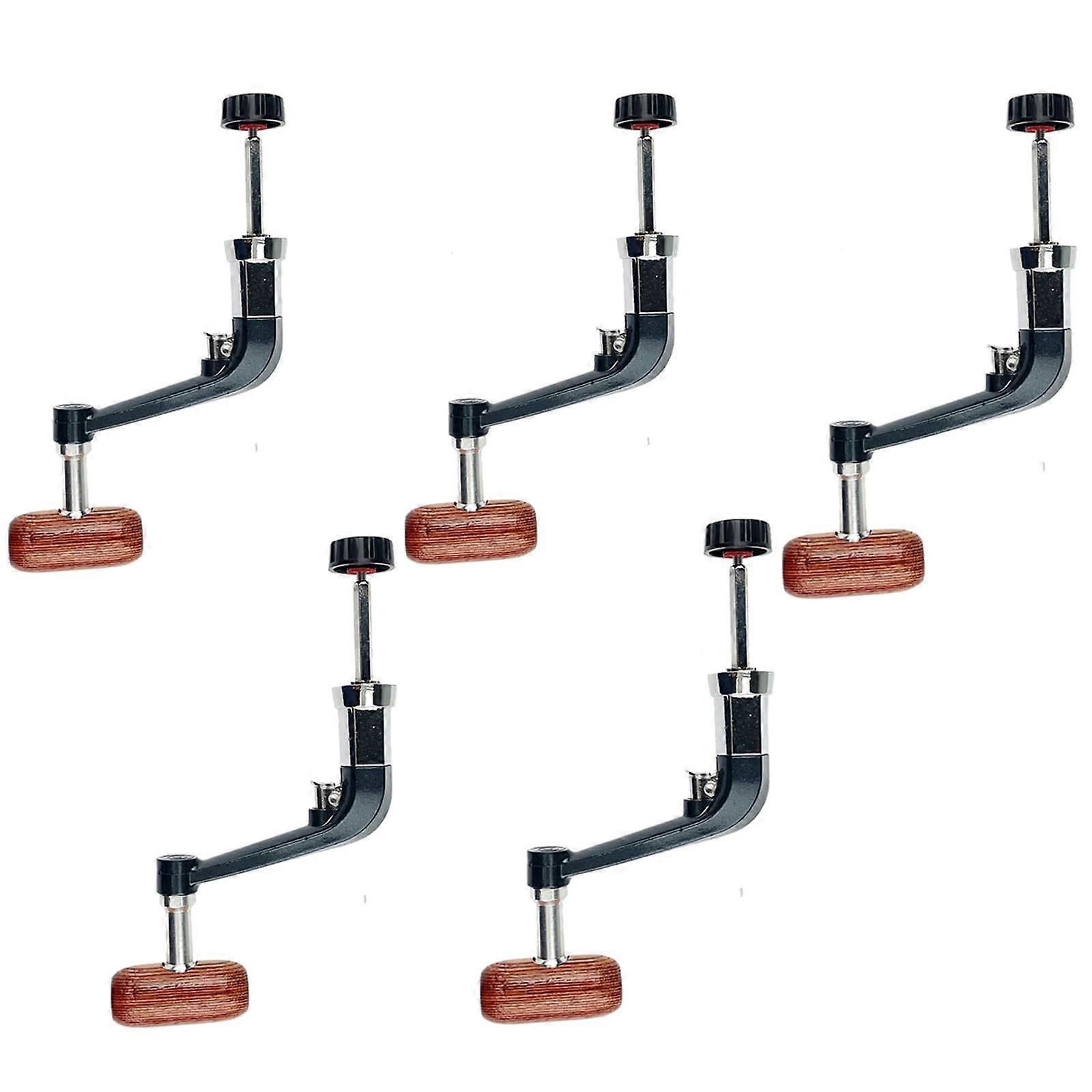 5 Pack Universal Fishing Reel Power Handle Replacement Grip for Spinning Reels, Durable Plastic, Compatible with Most Models