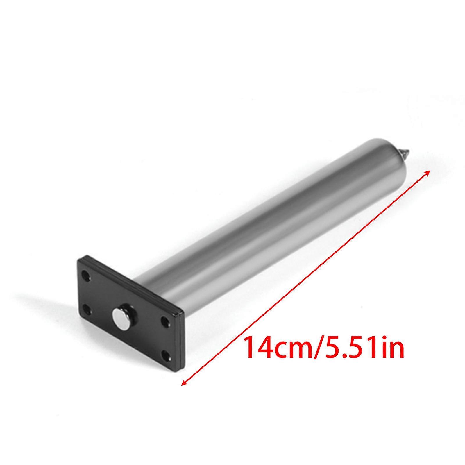 Automatic Door Closer Concealed Tubular Chain Spring Soft Close Door Hinges Mute Buffer Closing Home Door Hardware Silver