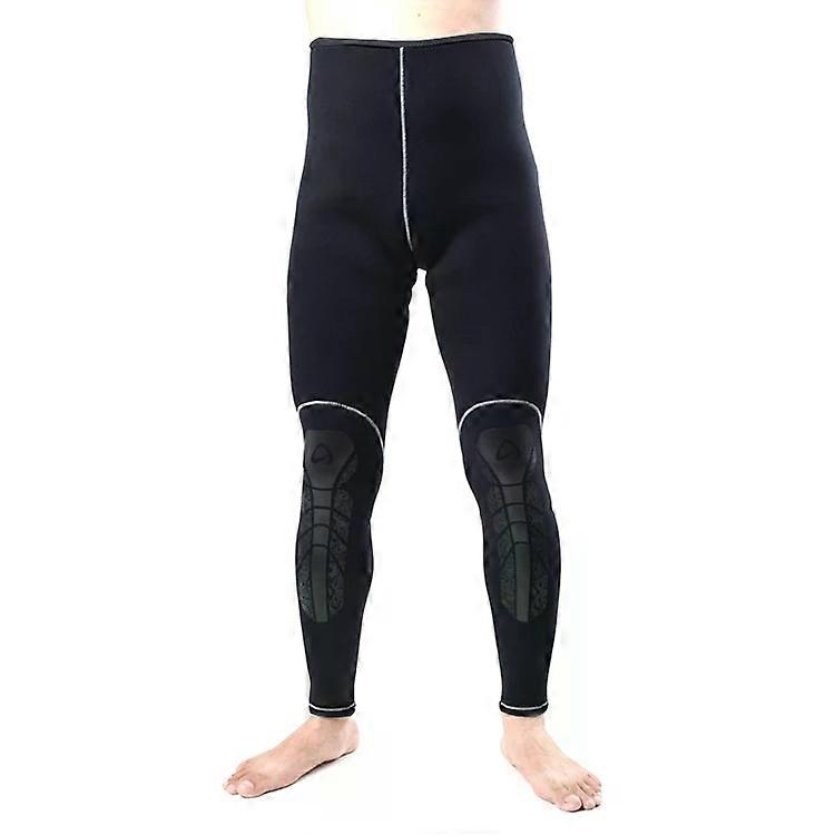 Thickened Long-Sleeved Wetsuit with Headgear-XL Pants Pants,XL